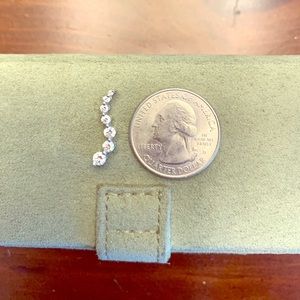 Journey necklace, diamonds.